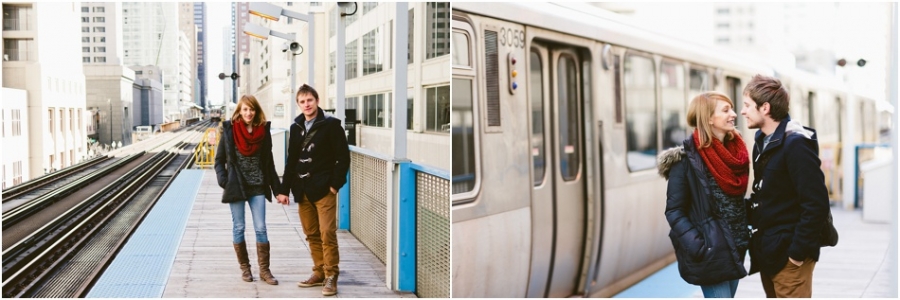 Chicago engagement photography.