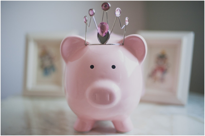 Little princess piggy bank.