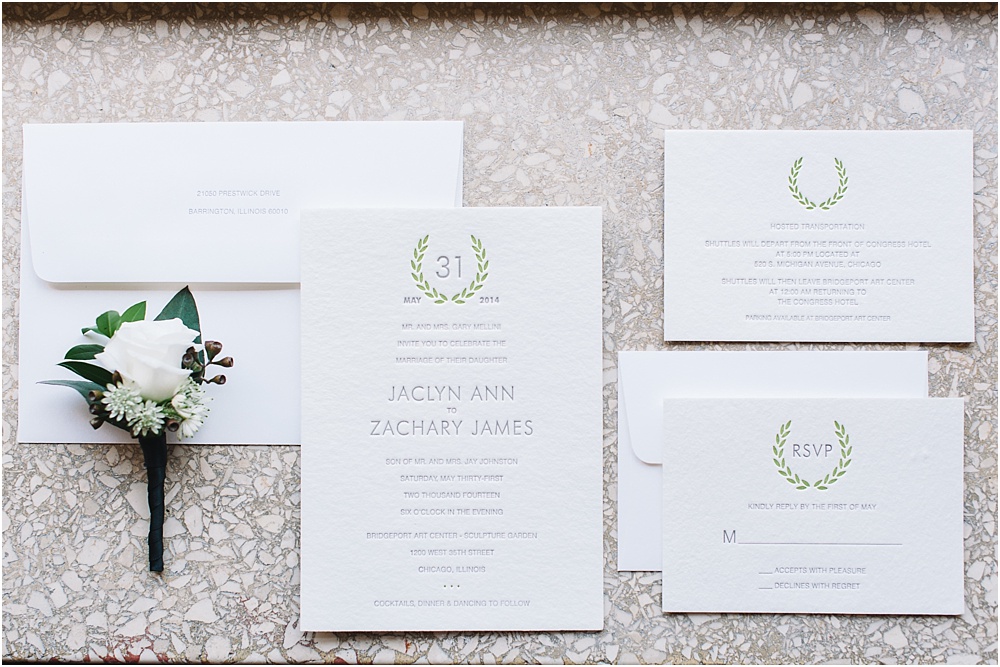 Wedding invitations and stationary
