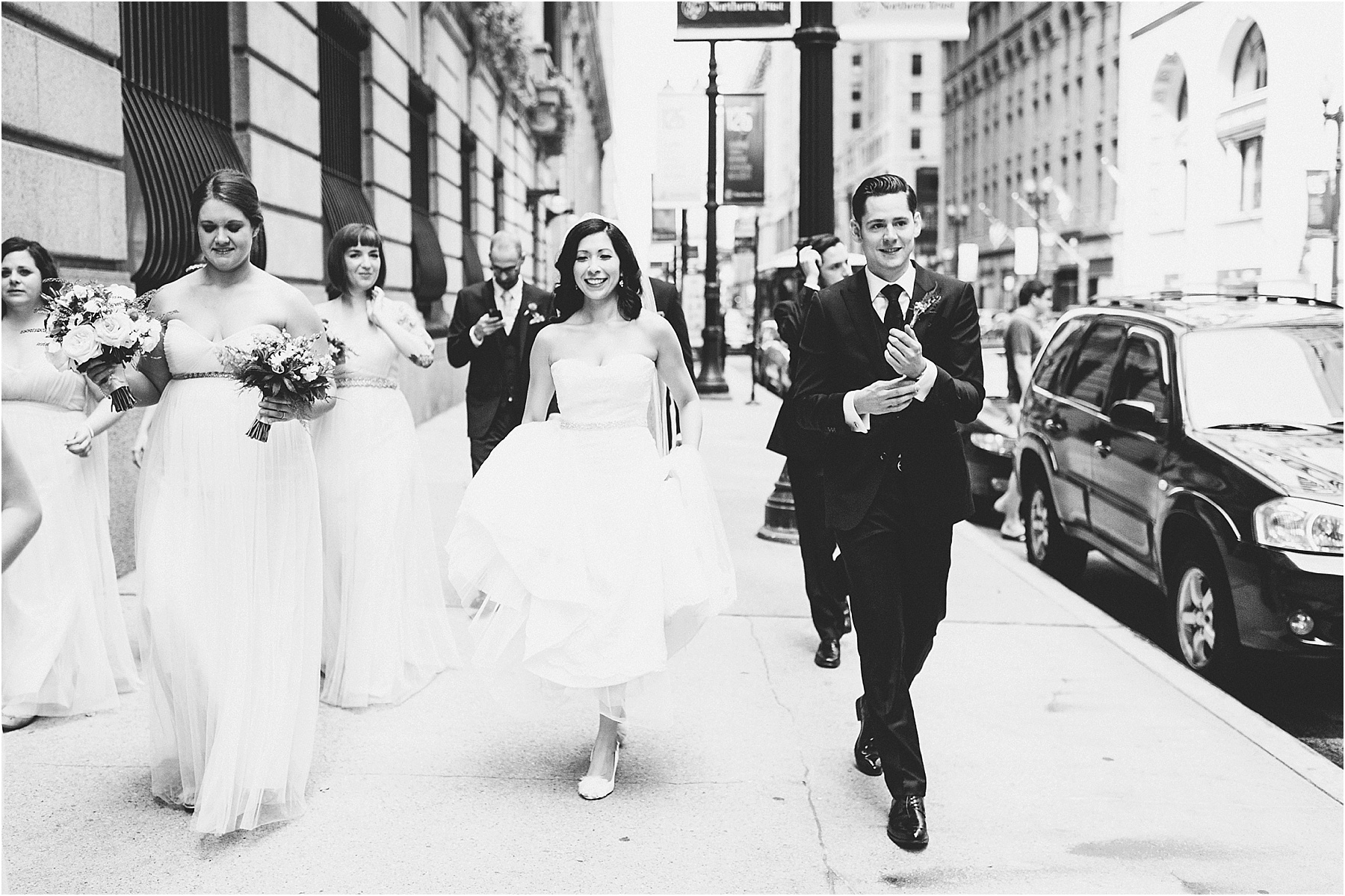 bridal party chicago board and trade