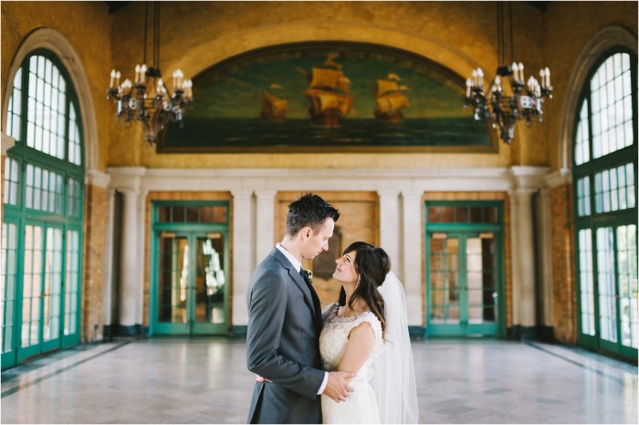 Laura & Bobby | Columbus Park Refectory | Cheney Mansion