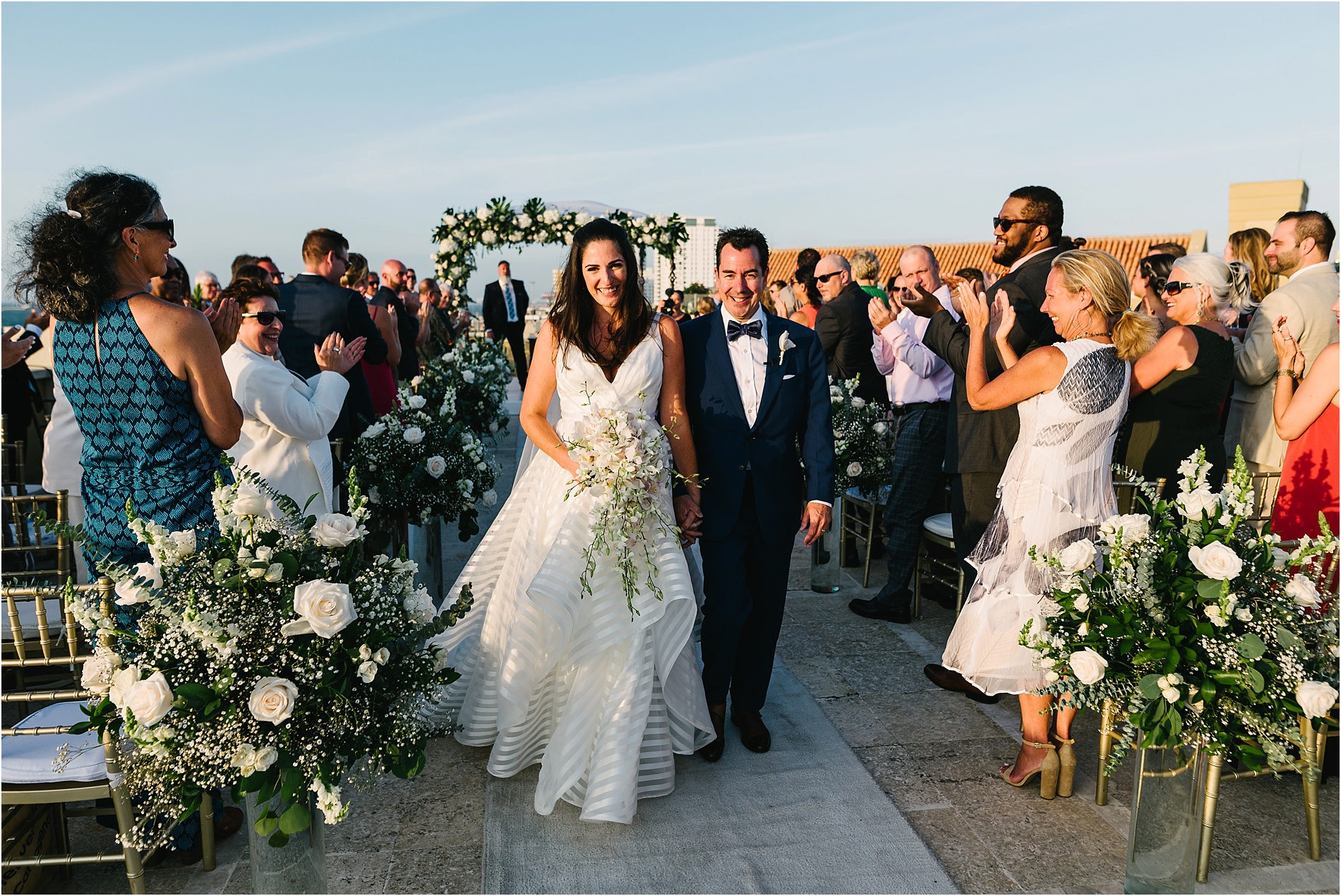 wedding ceremony at sofitel cartagena