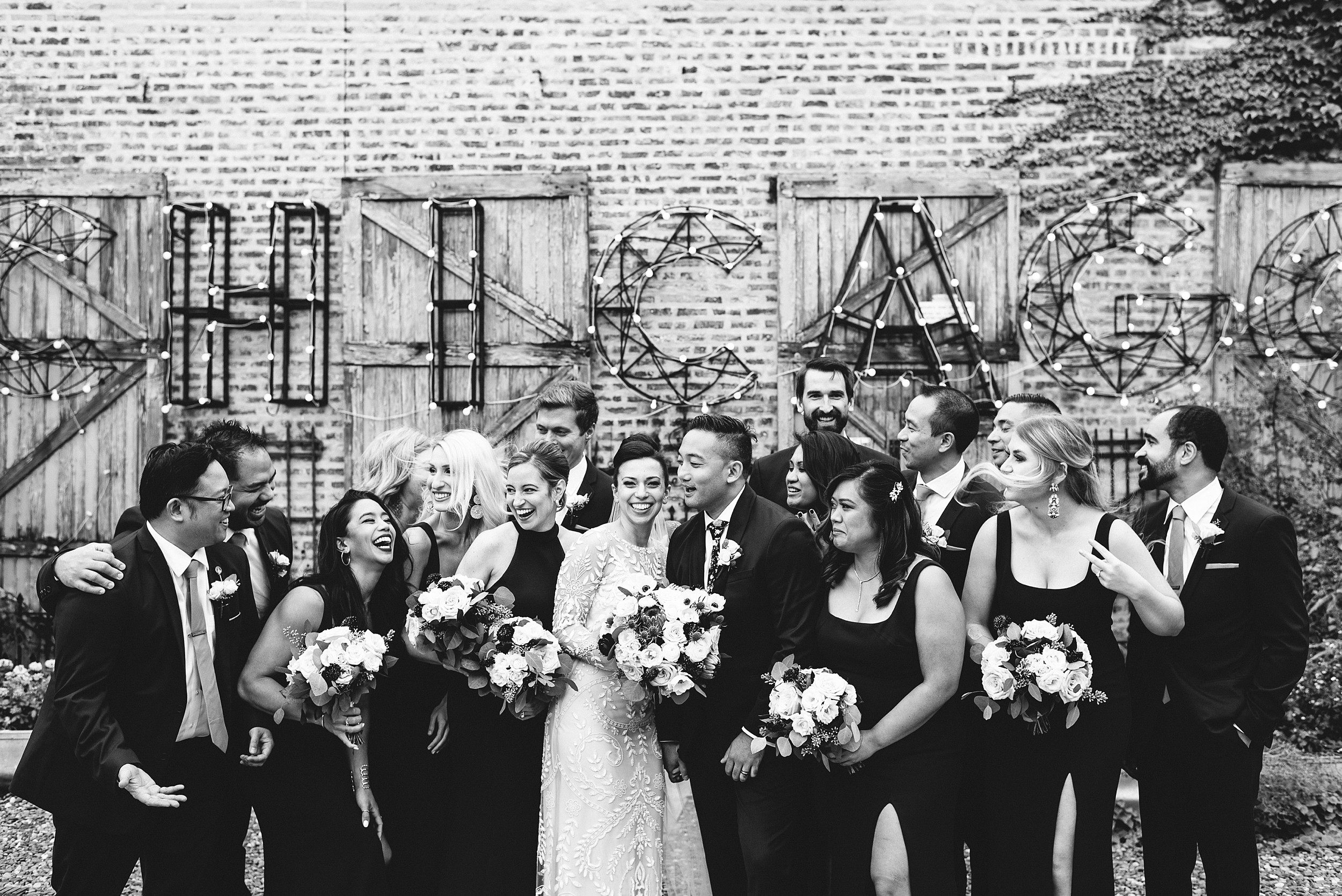 salvage one bridal party