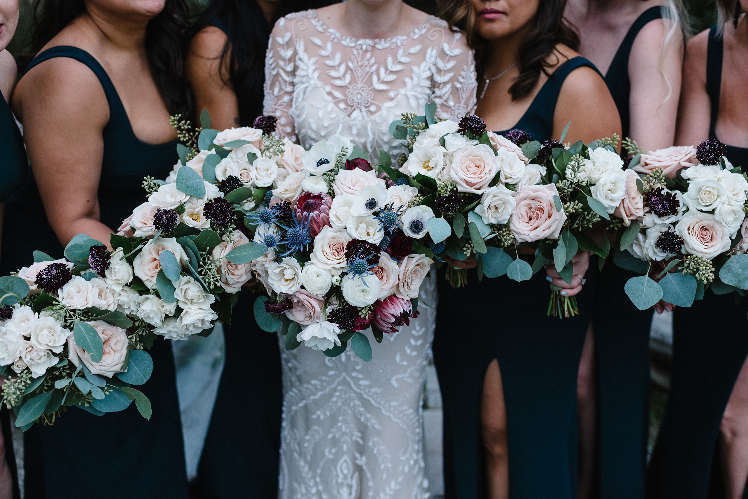 bridal party bouquet