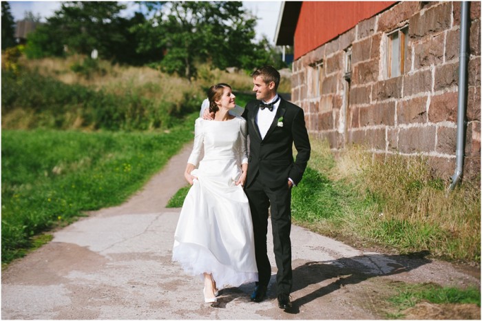 vibeke & christian | international wedding at westerby gard, finland
