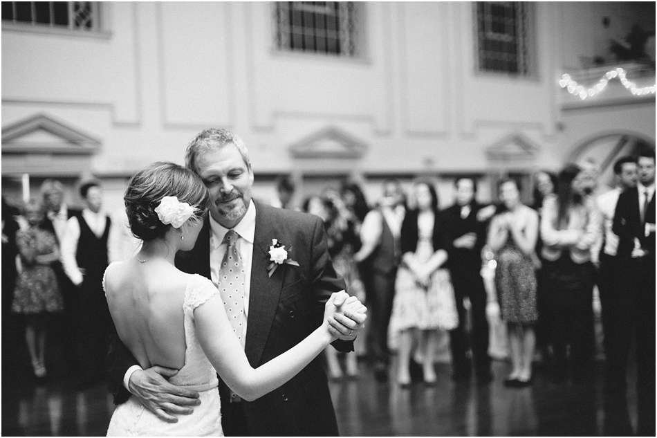 Father daughter dance at wedding.